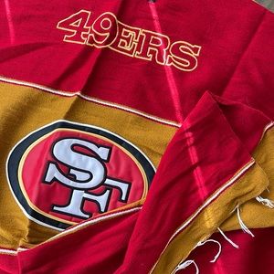 49ers poncho